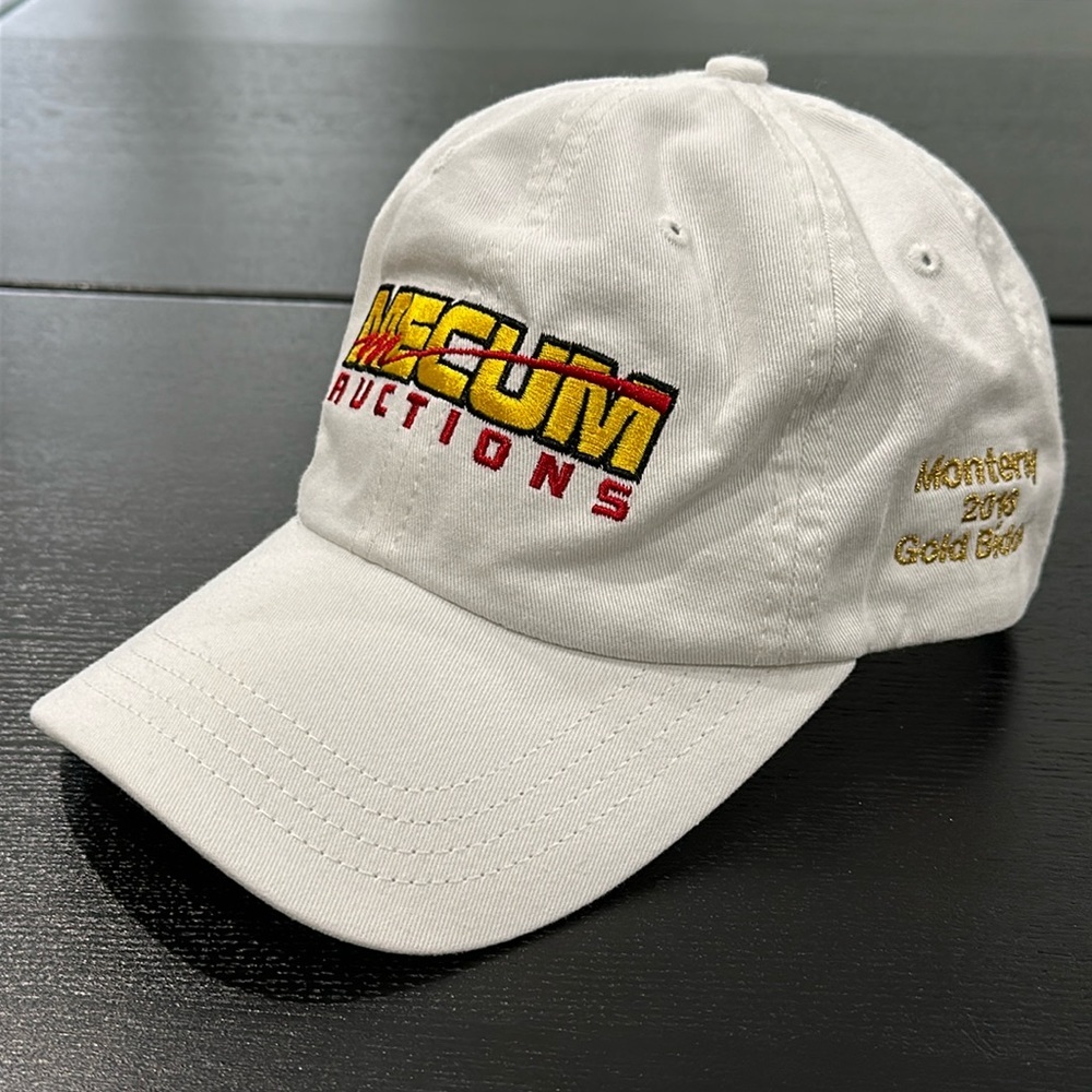 Mecum Car Auction 2016 Gold Bidder Hat